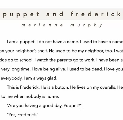 Puppet and Frederick cover